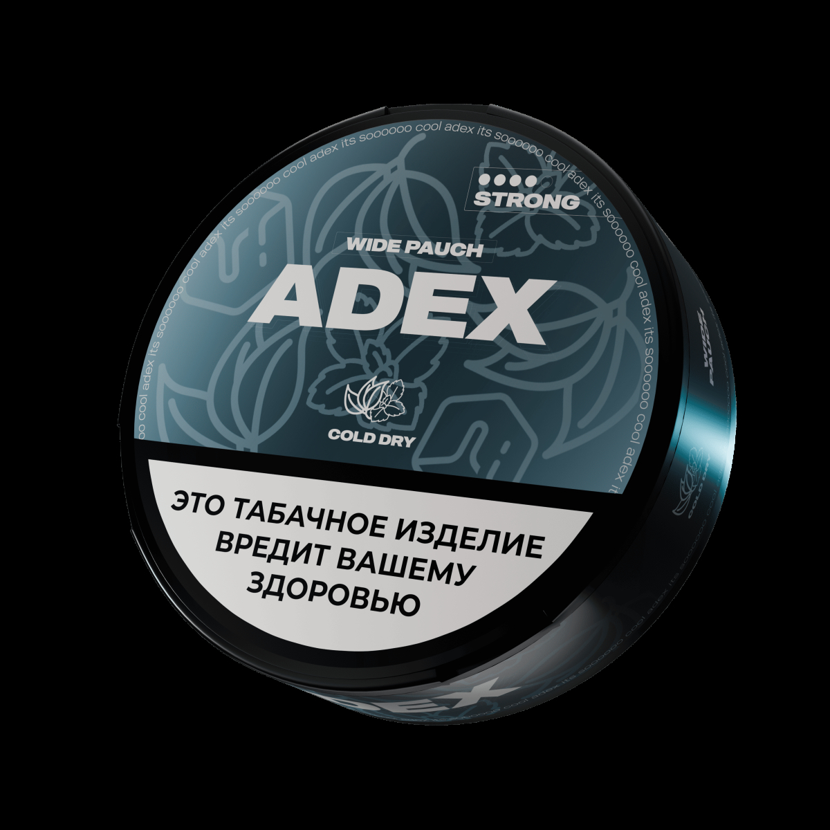 Жевательный табак ADEX Strong Wide Cold Dry 9 грамм