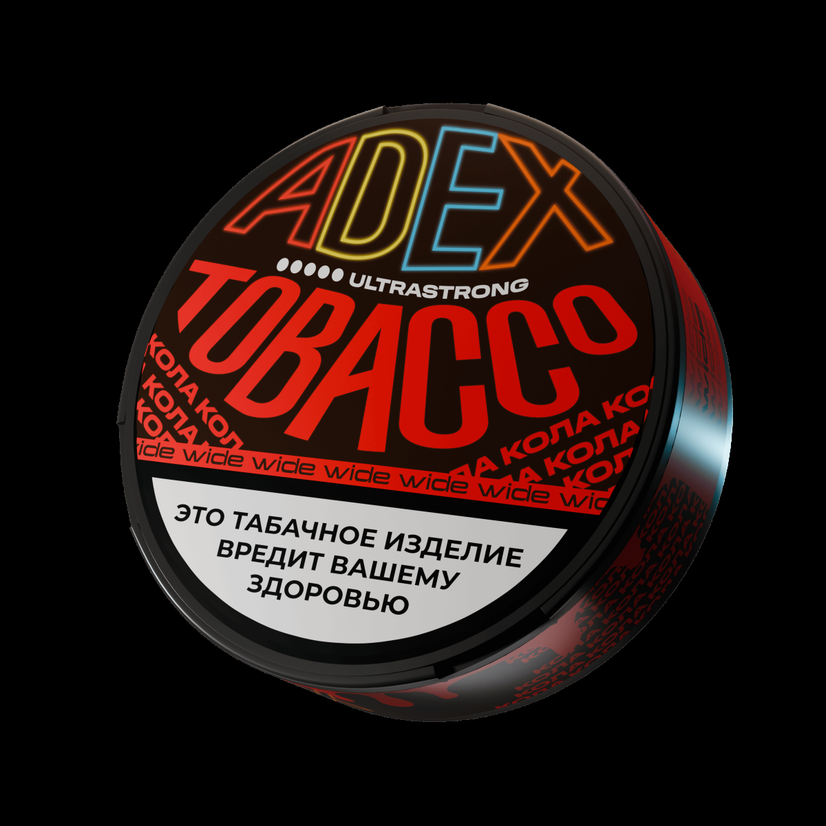 Жевательный табак ADEX Ultrastrong Wide Кола 9 грамм