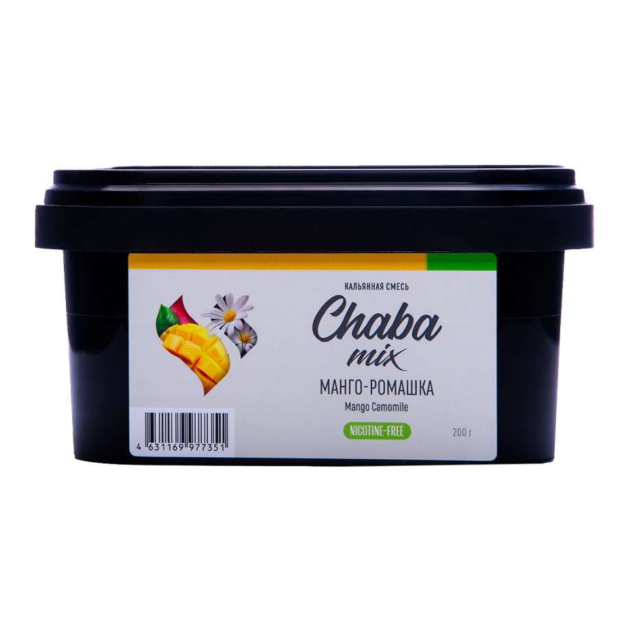 Бестабачная смесь Chaba Манго Ромашка 200 грамм