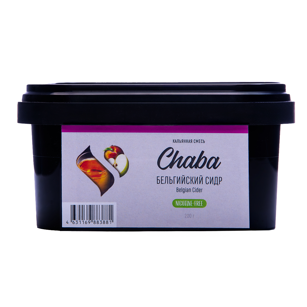 Бестабачная смесь Chaba Бельгийский Сидр 200 грамм