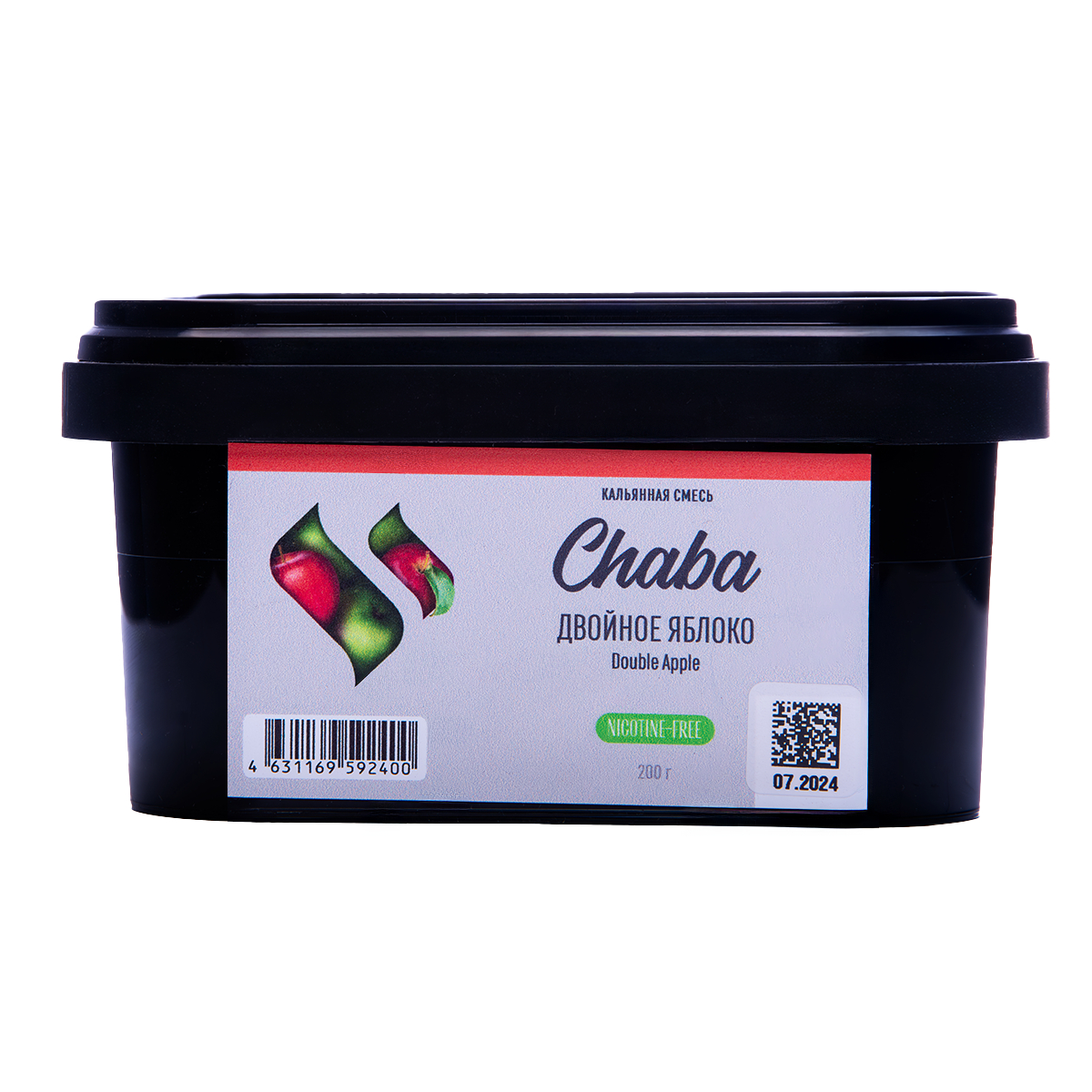 Бестабачная смесь Chaba Двойное Яблоко 200 грамм