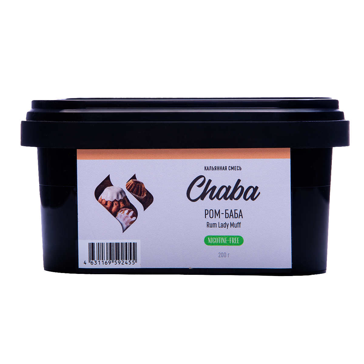 Бестабачная смесь Chaba Ром Баба 200 грамм