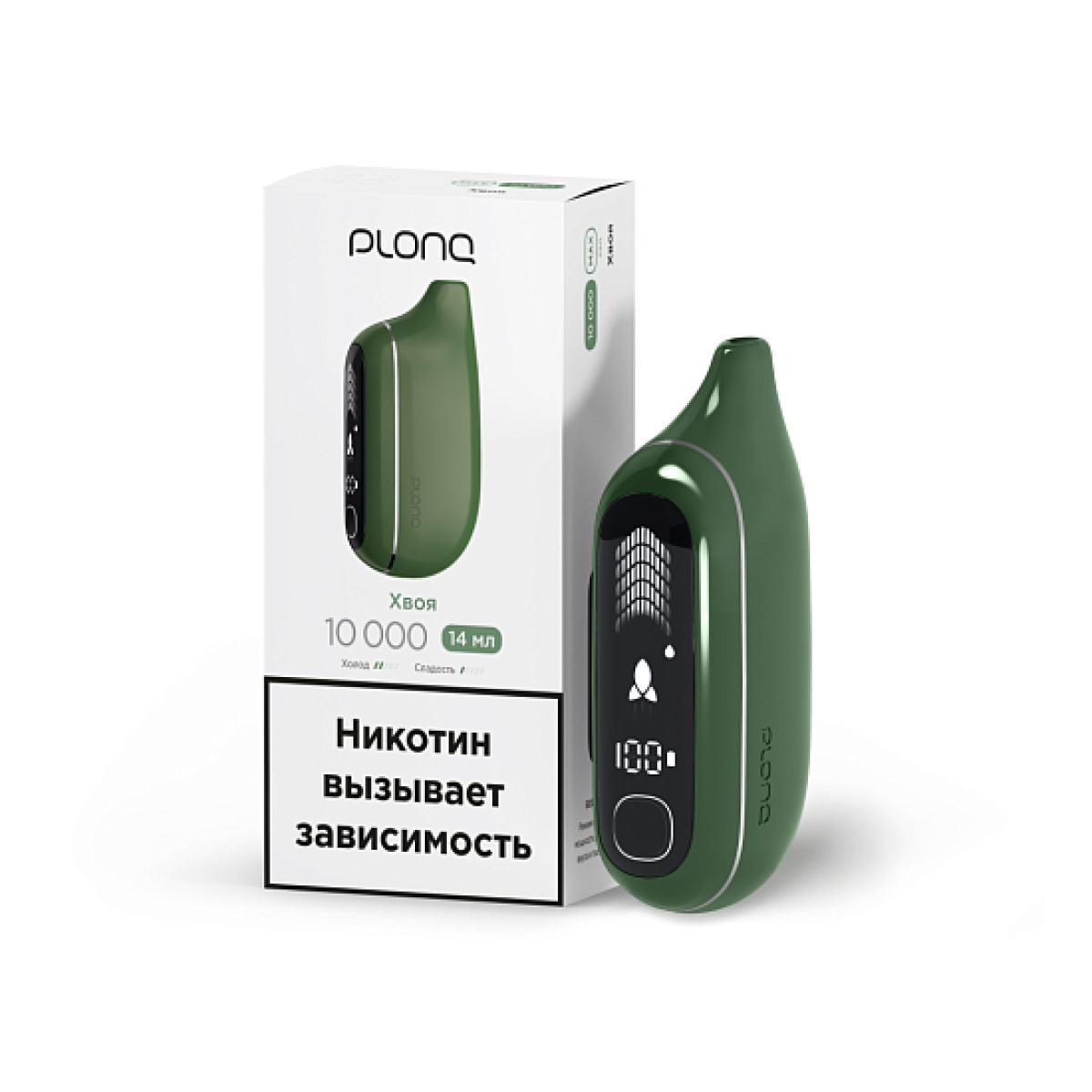 Электронка Plonq Max Pro Хвоя 10000 затяжек