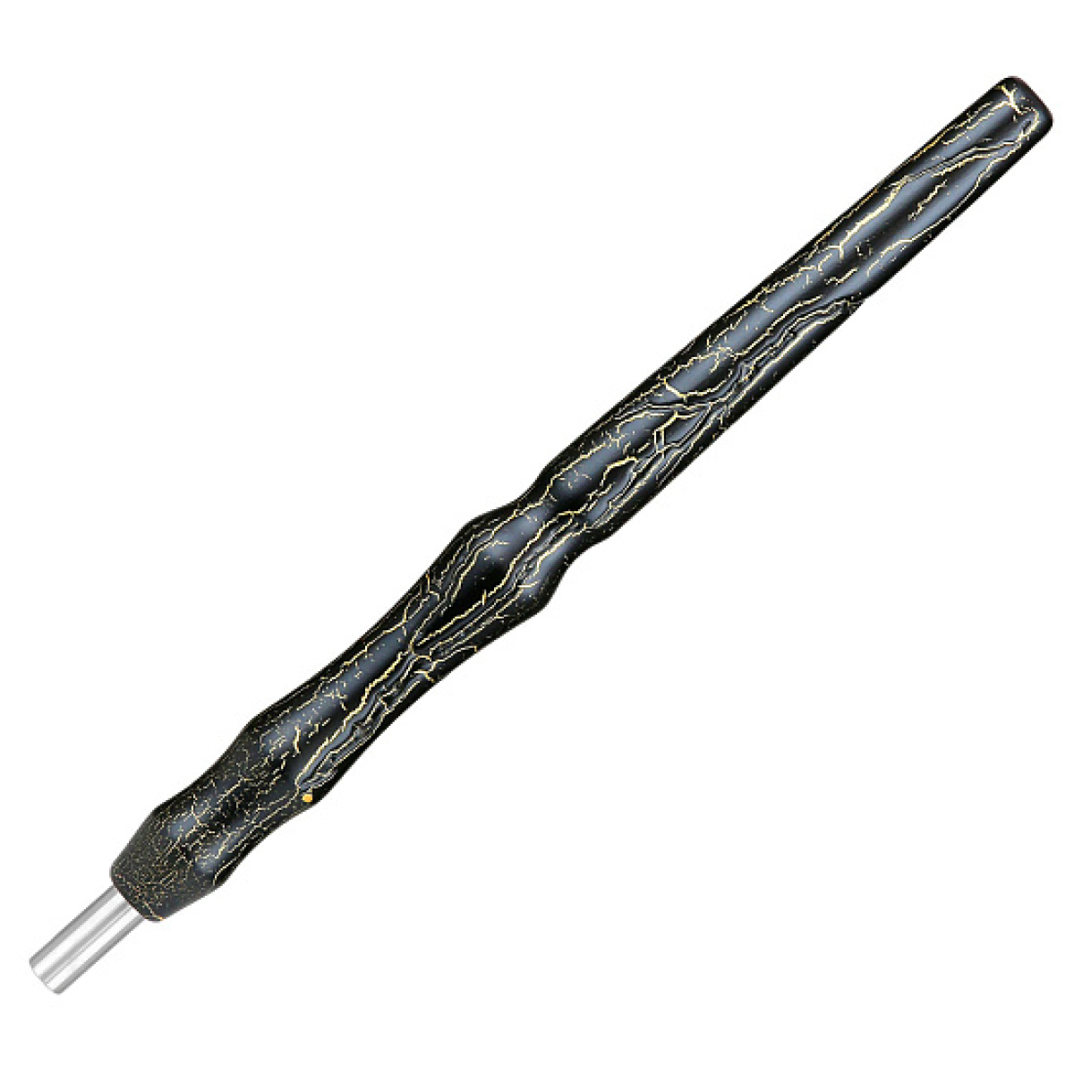 Мундштук Werkbund Граверный Crackle Black Gold