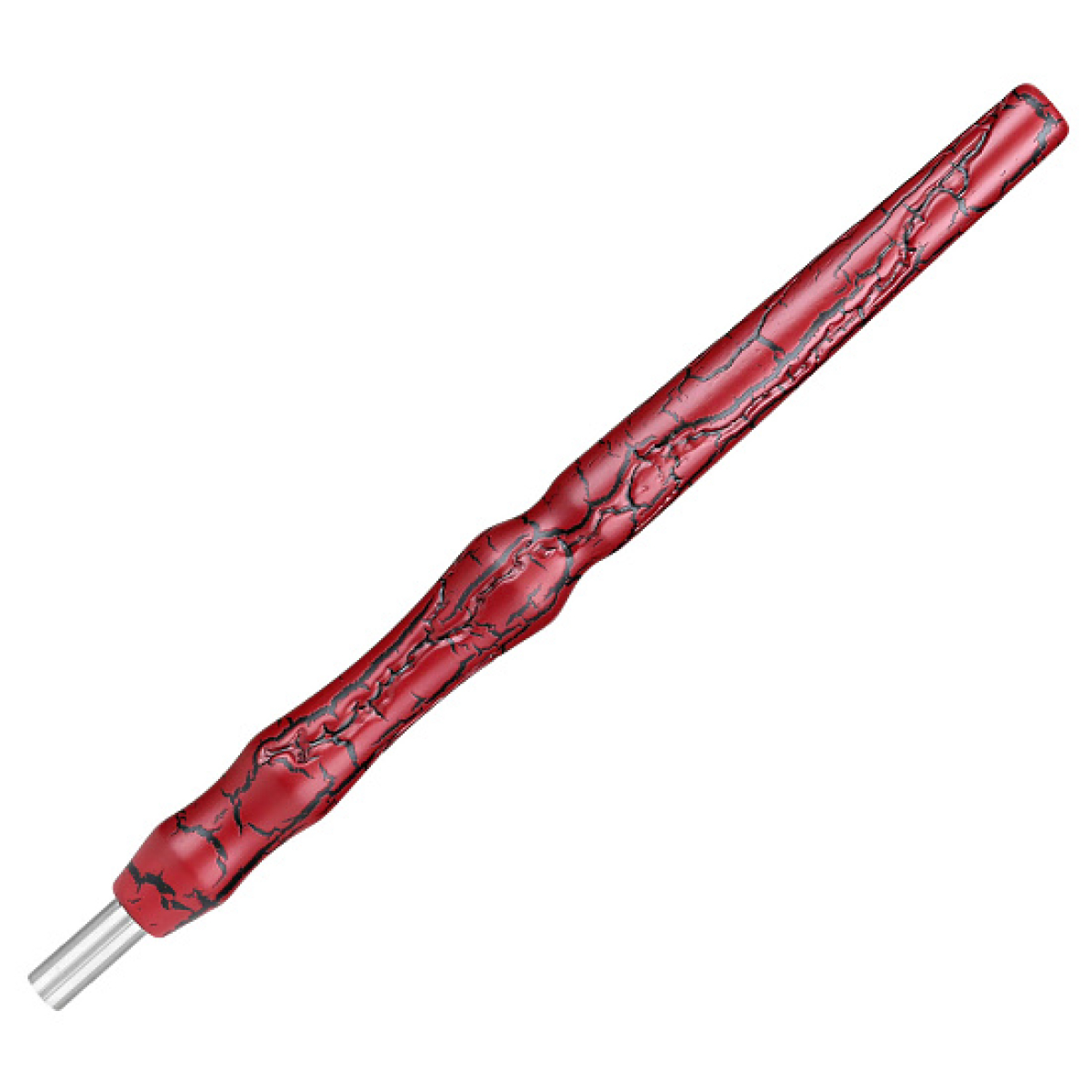 Мундштук Werkbund Граверный Crackle Red Black