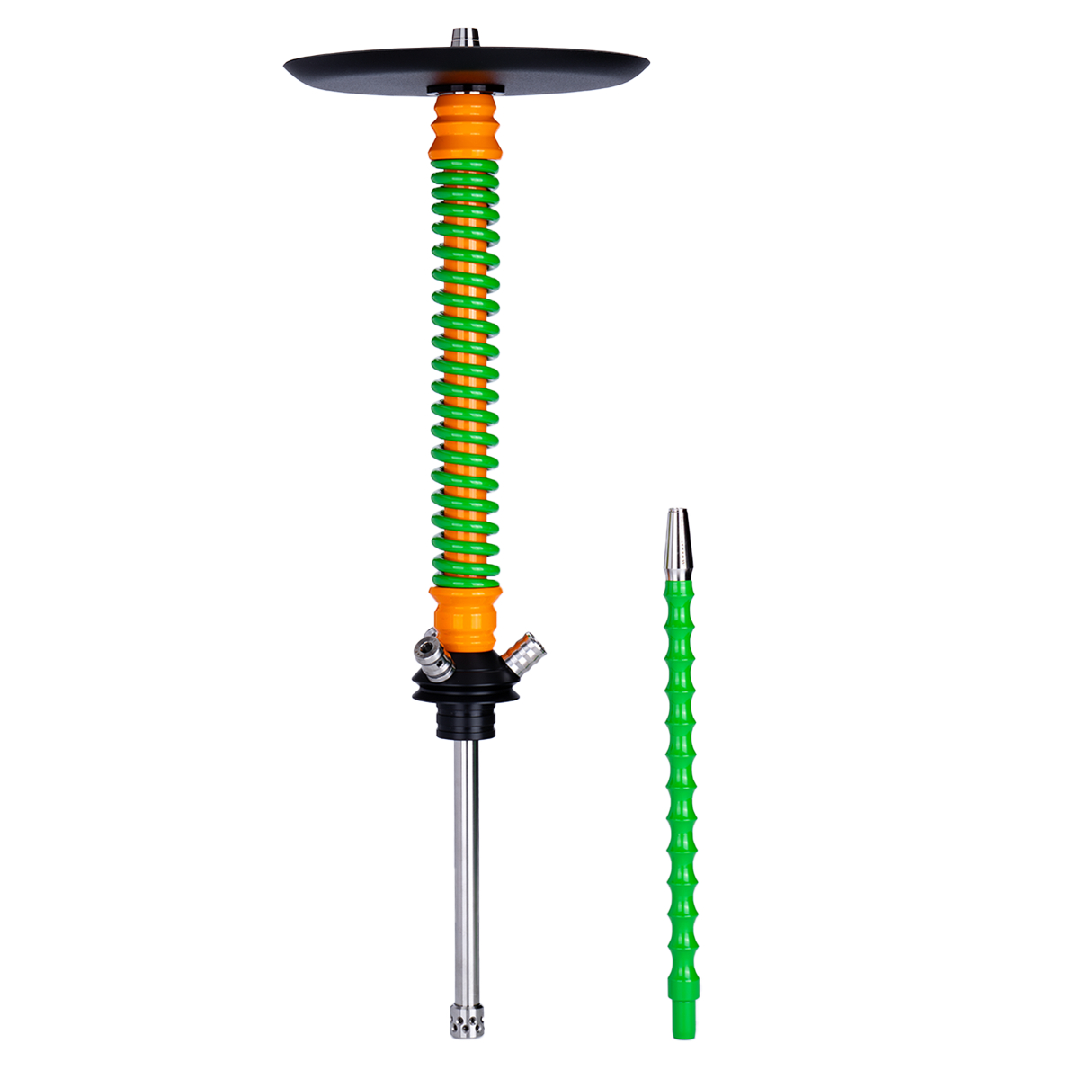 Кальян Mamay Customs Coilovers Оранжево Салатовый