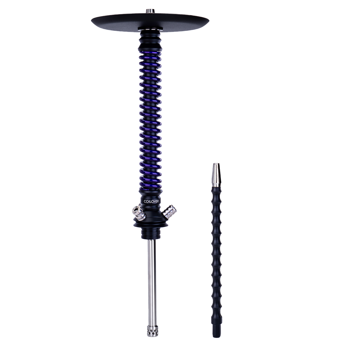Кальян Mamay Customs Coilovers Чёрно Фиолетовый Лак