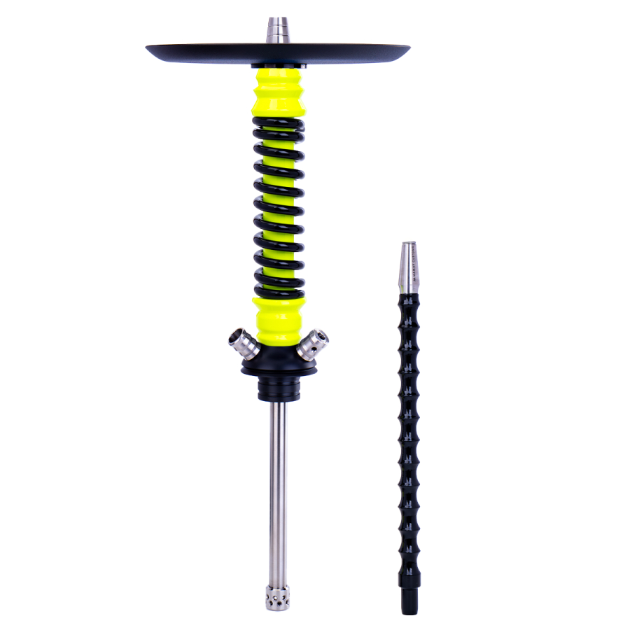 Кальян Mamay Customs Coilovers Mini Жёлтый Ф Чёрный