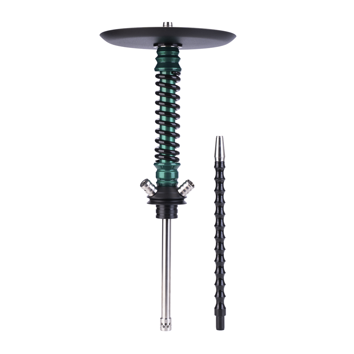 Кальян Mamay Customs Coilovers Mini Зелёный Лак Чёрный   Гр. Кубы