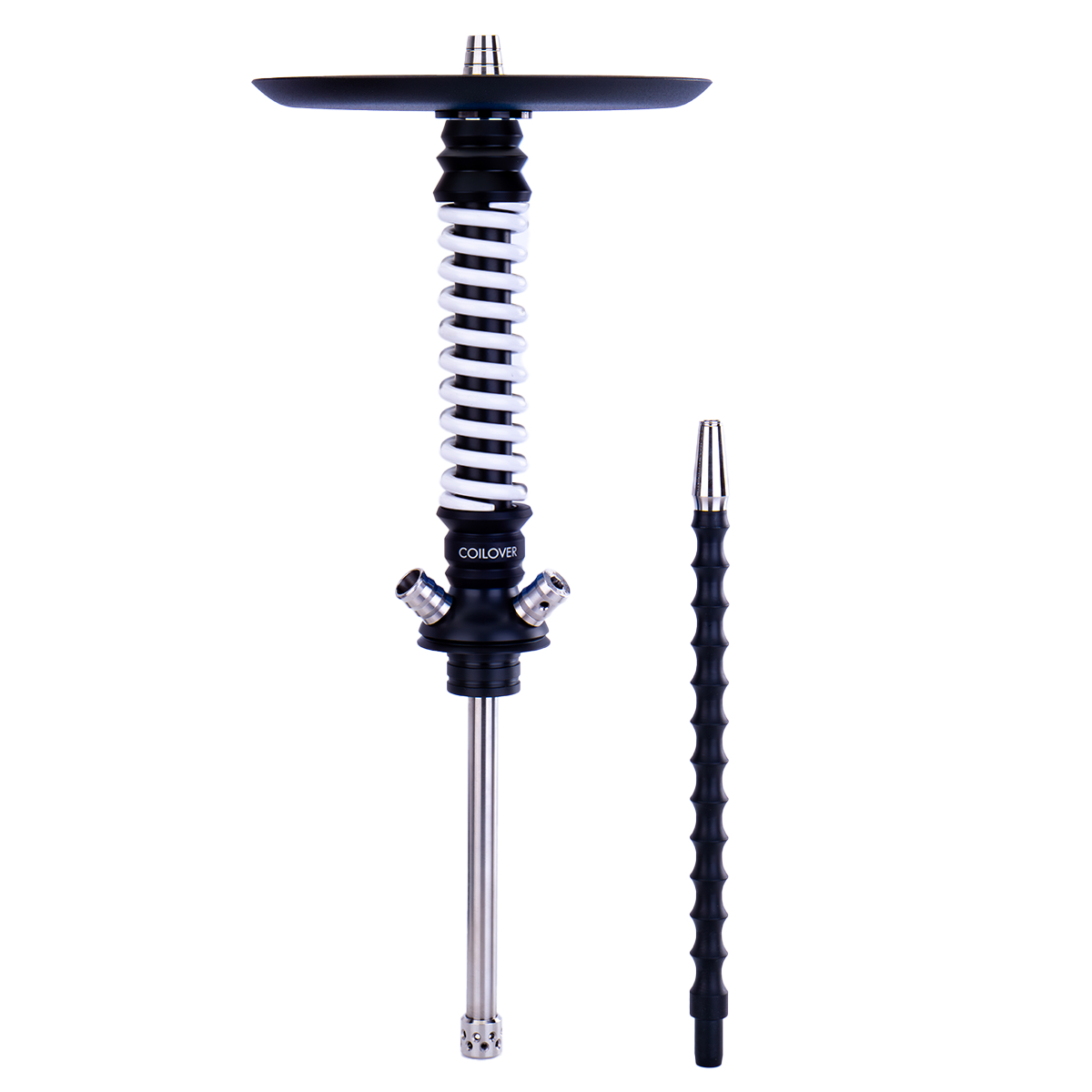 Кальян Mamay Customs Coilovers Mini Чёрно Белый   Гр. Кит
