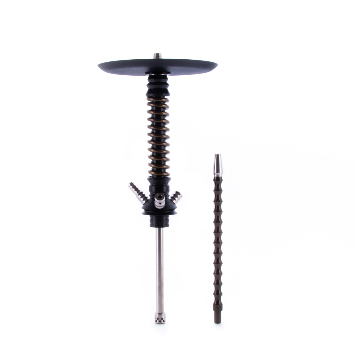 Кальян Mamay Customs Coilovers Mini Чёрно Бронзовый