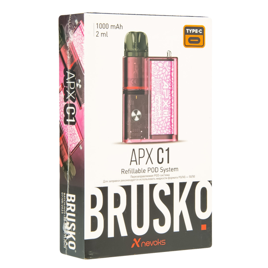 POD-система Brusko Apx C1 Коралловый Цветок