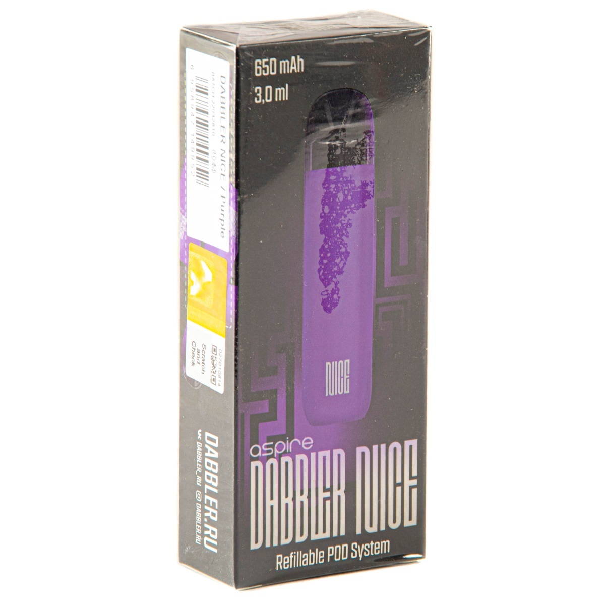 POD-система Brusko Dabbler Nice Фиолетовый