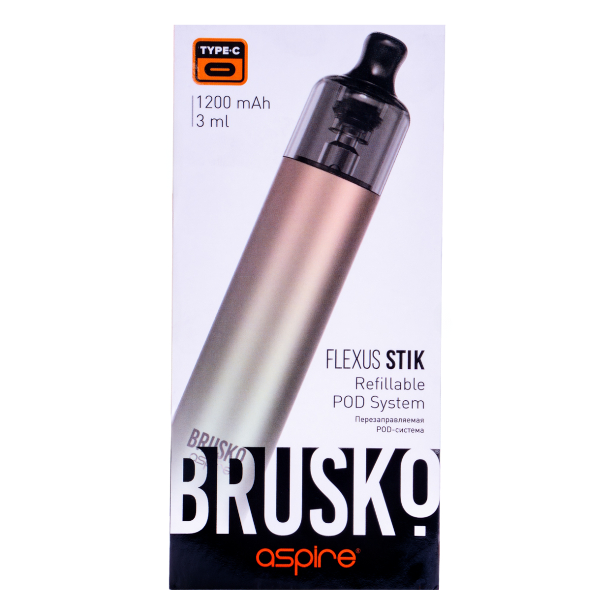 POD-система Brusko Flexus Stik Снежно Мятный