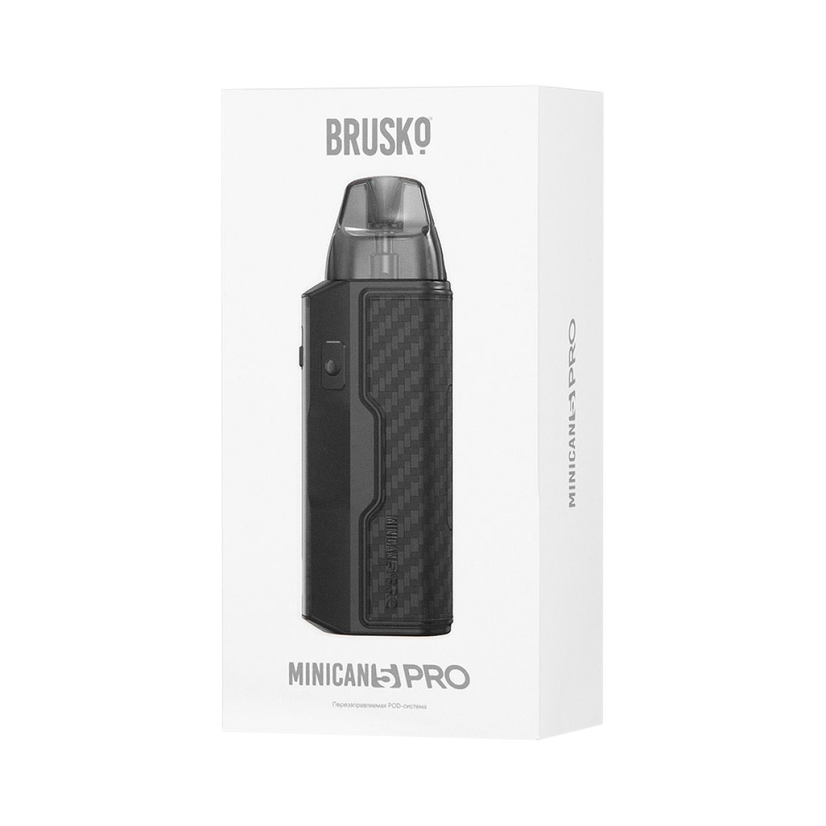 POD-система Brusko Minican 5 Pro Черный Карбон