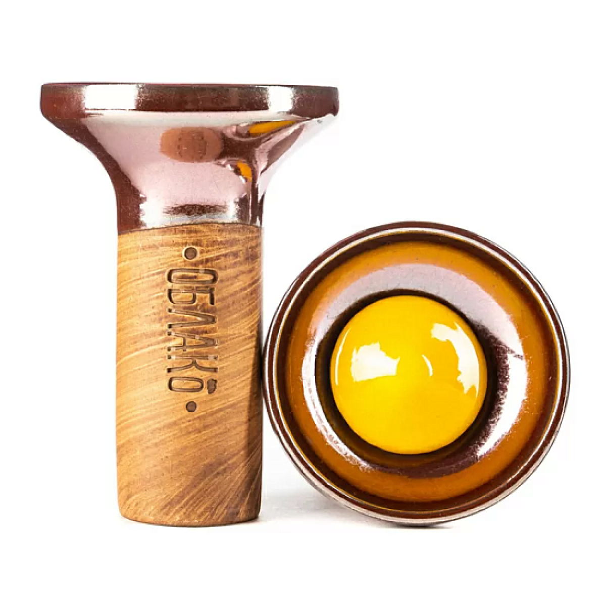Чаша Облако Flow Yellow On Rose Gold