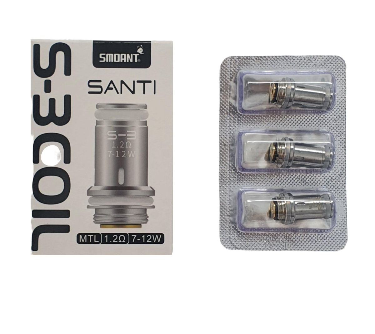 Испаритель Smoant S3 1.2 Ом 3 шт.