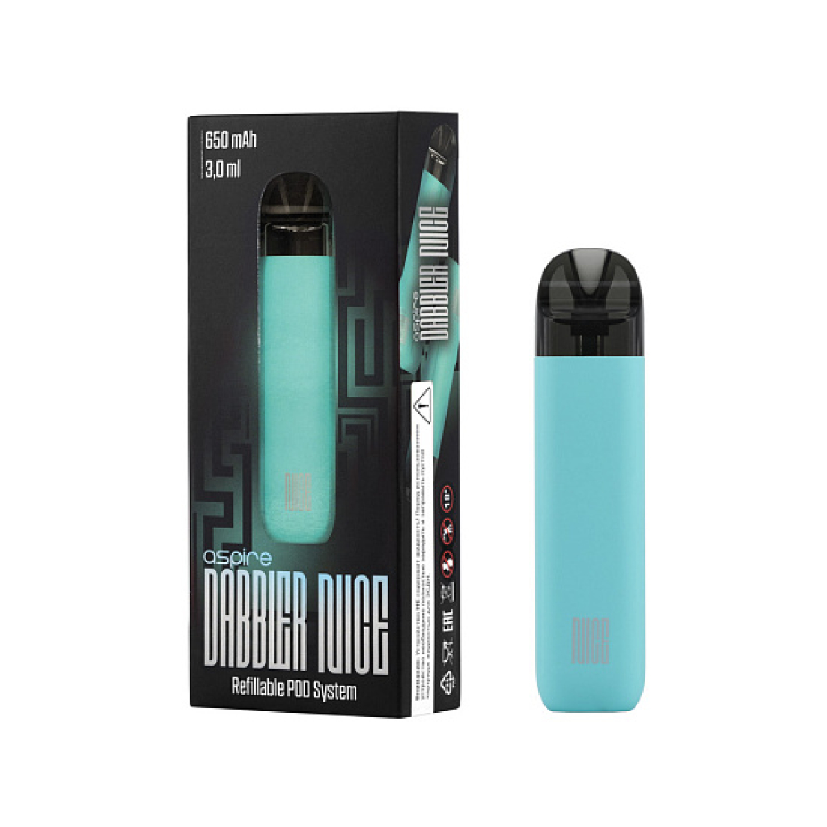 POD-система Brusko Dabbler      Nice Бирюзовый