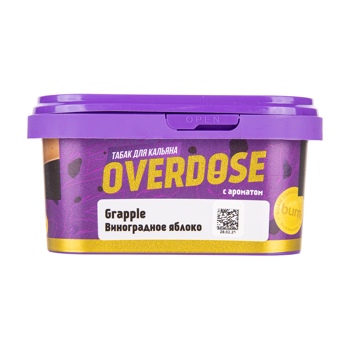 Табак Overdose Grapple 200 грамм