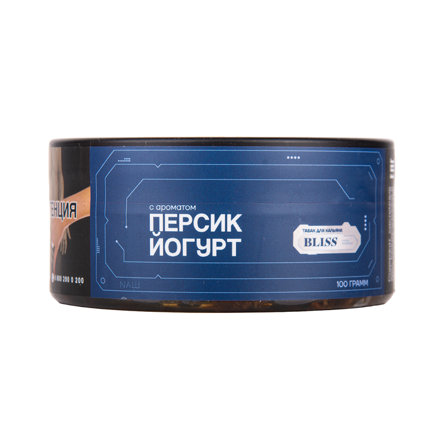Табак BLISS Персик Йогурт 100 грамм