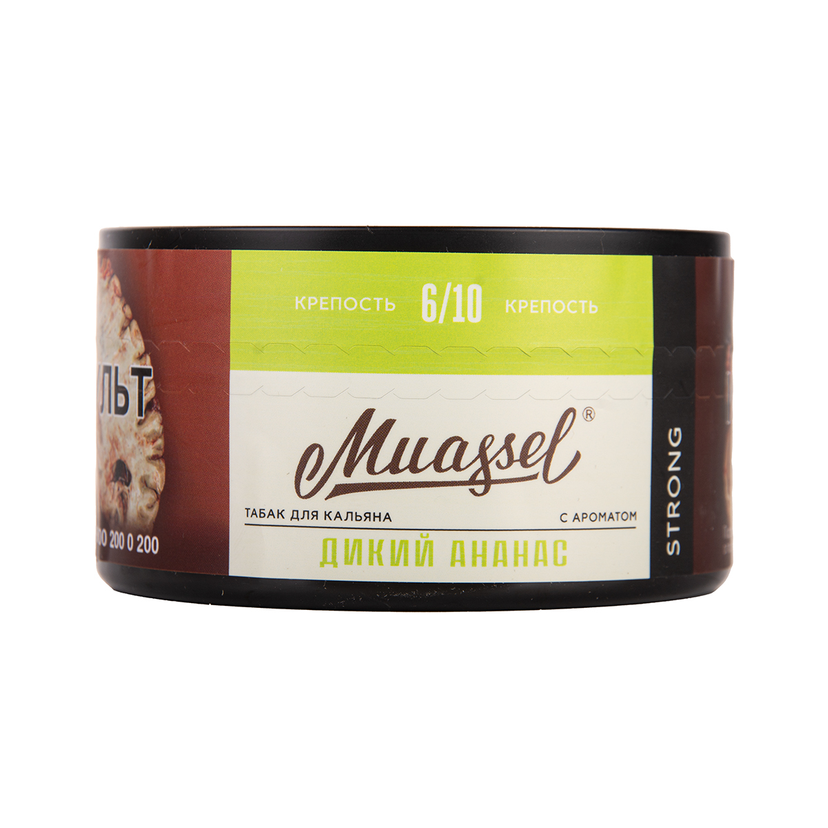 Табак Muassel Strong  Дикий Ананас 200 грамм
