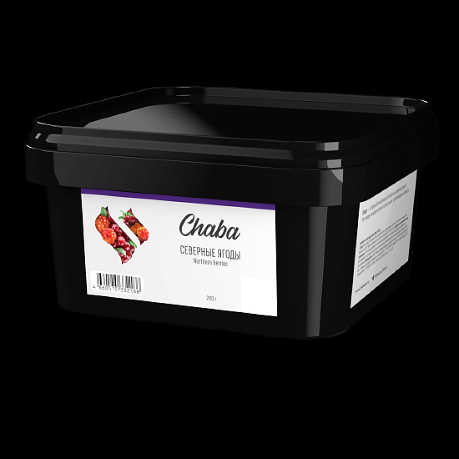 Безникотиновая смесь Chaba Northern Berries Nicotine Free 200 грамм