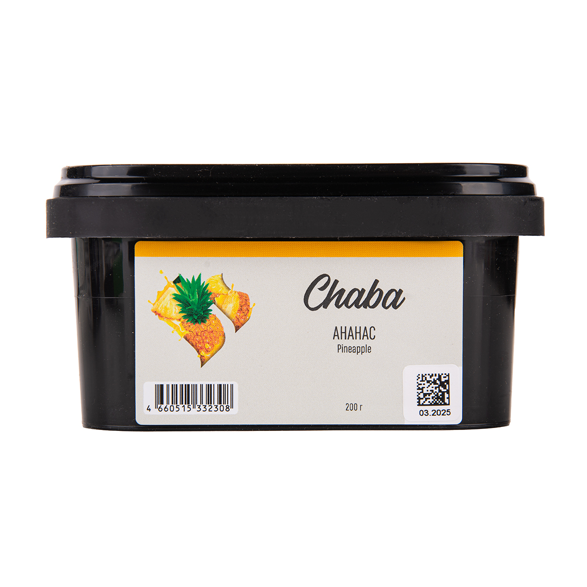 Безникотиновая смесь Chaba Pineapple Nicotine Free 200 грамм
