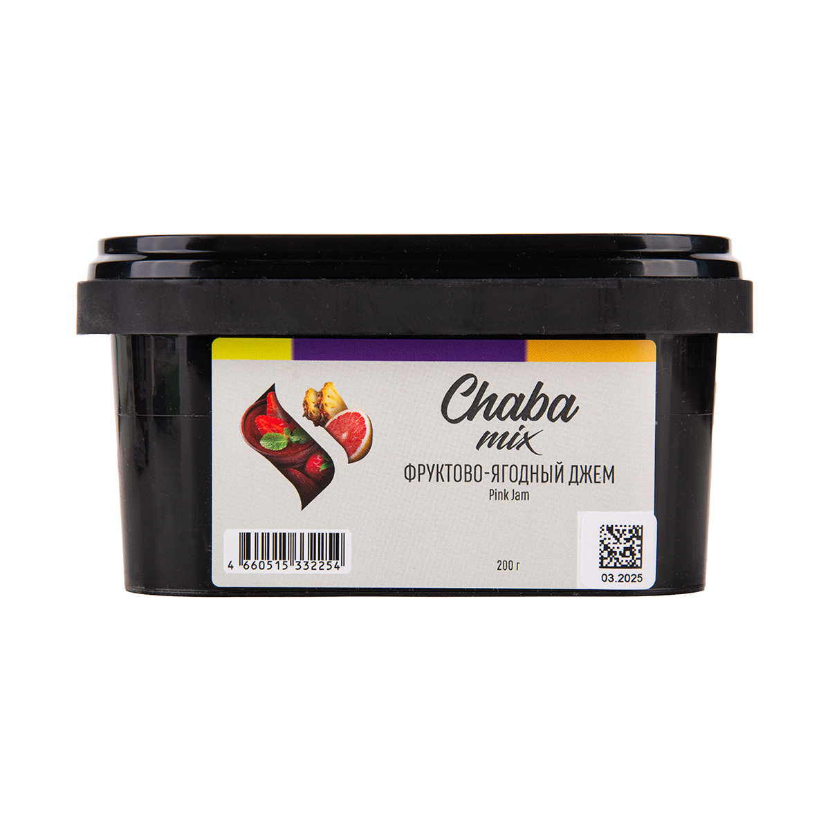Безникотиновая смесь Chaba Pink Jam Nicotine Free 200 грамм