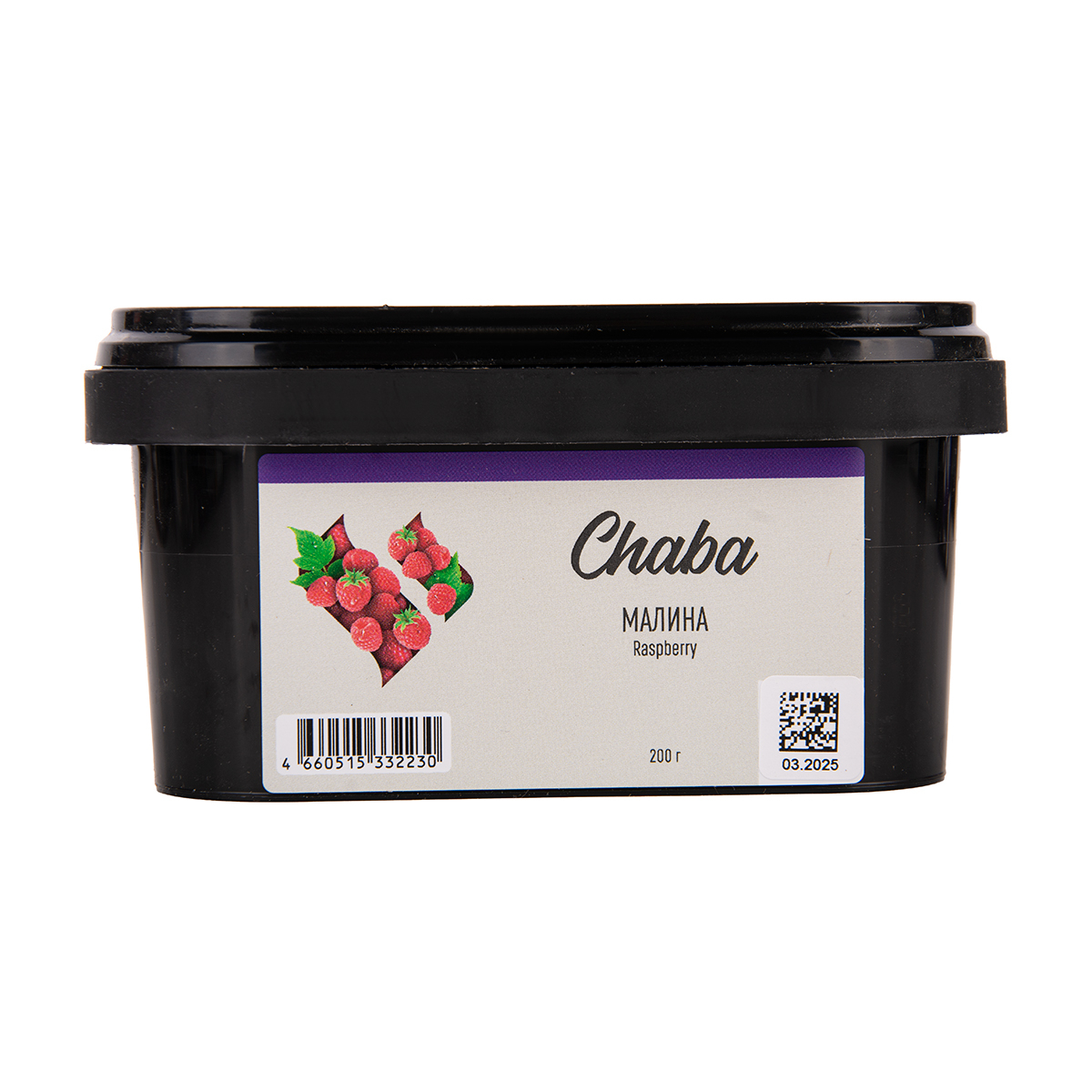 Безникотиновая смесь Chaba Raspberry Nicotine Free 200 грамм