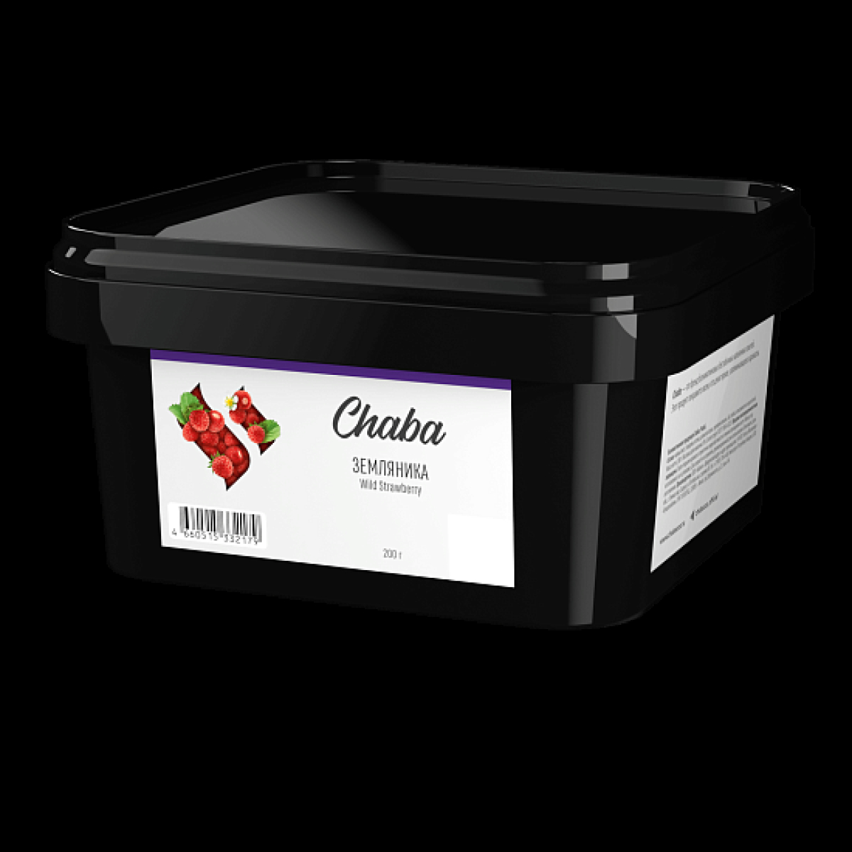 Безникотиновая смесь Chaba Wild Strawberry Nicotine Free 200 грамм