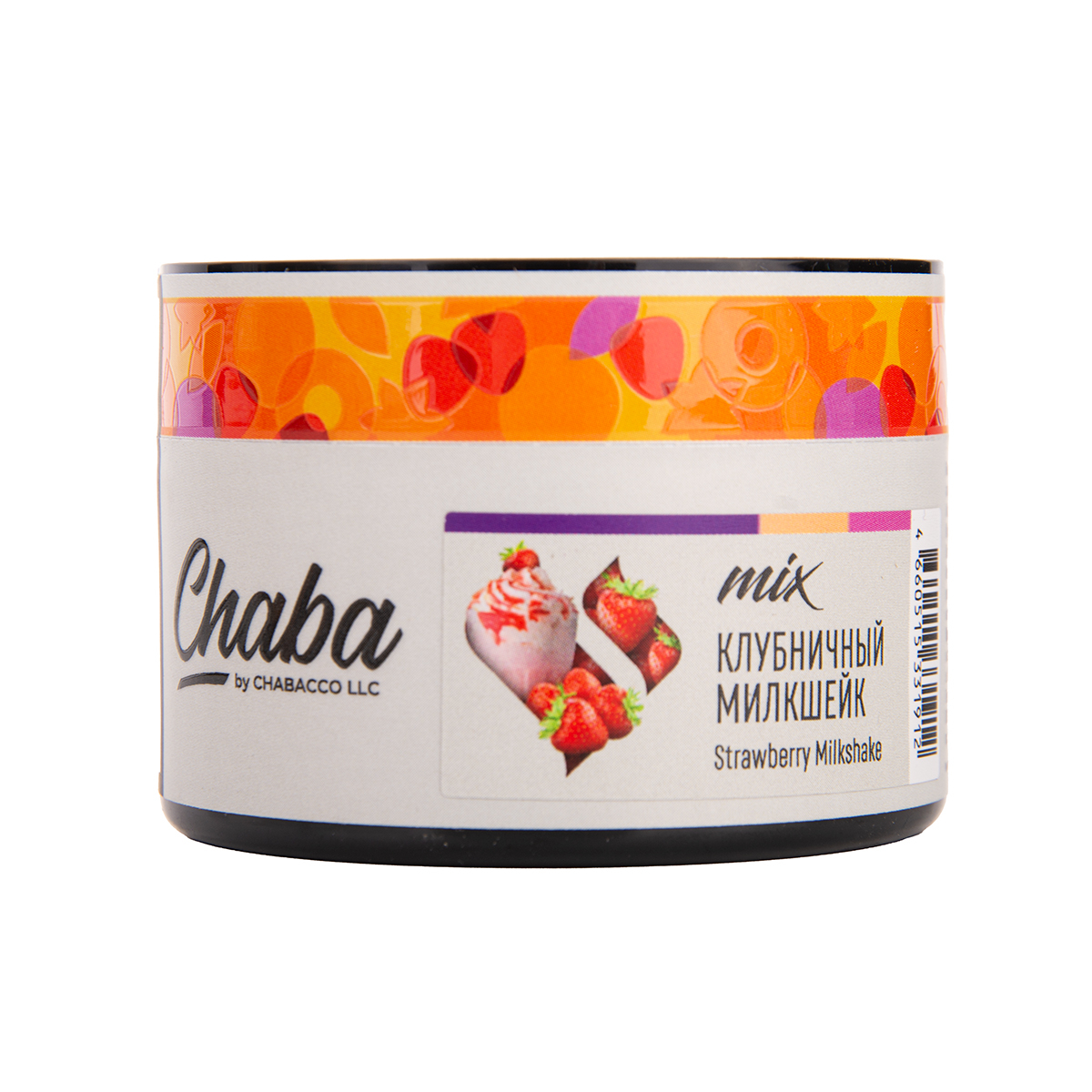 Бестабачная смесь Chaba Mix Strawberry Milkshake Nicotine Free 50 грамм