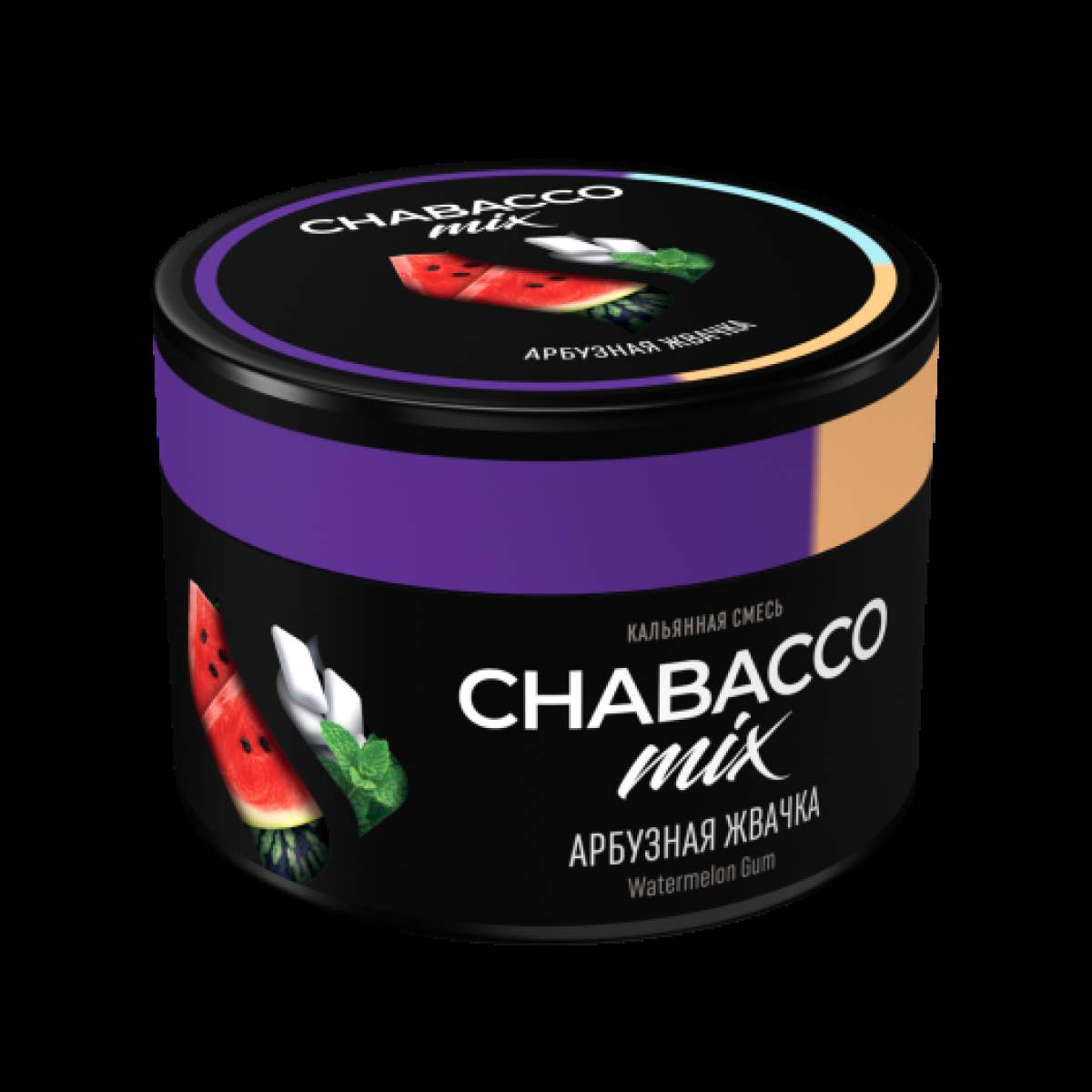 Бестабачная смесь Chabacco Mix Medium Watermelon Gum 40 грамм