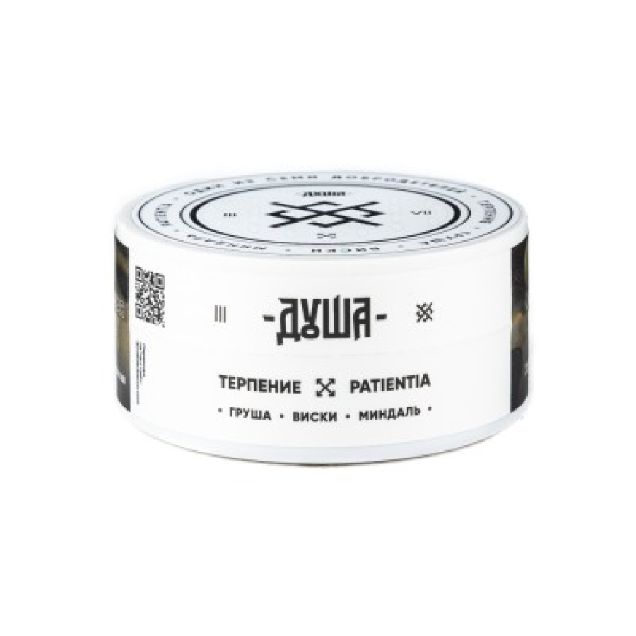 Табак Душа Patientia Iii Терпение Груша Виски Миндаль 25 грамм