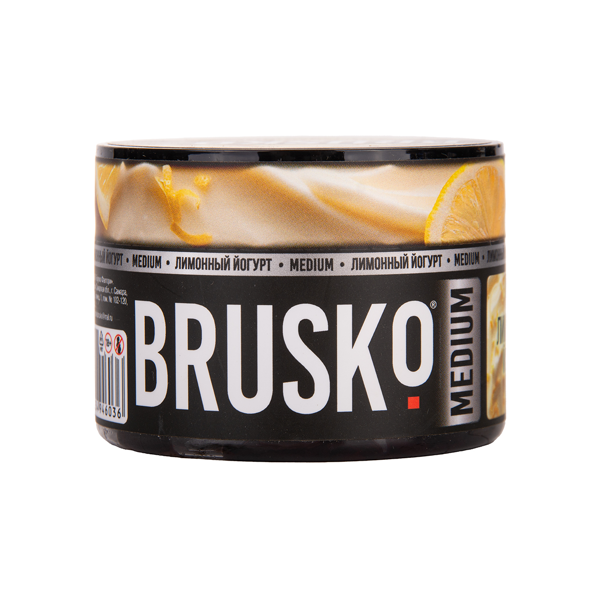 Бестабачная смесь Brusko Zero Лимонный Йогурт 50 грамм