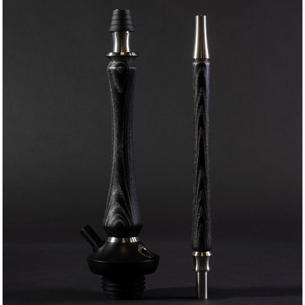Кальян Union Hookah Sleek Рест Стандарт Черный С Серебром