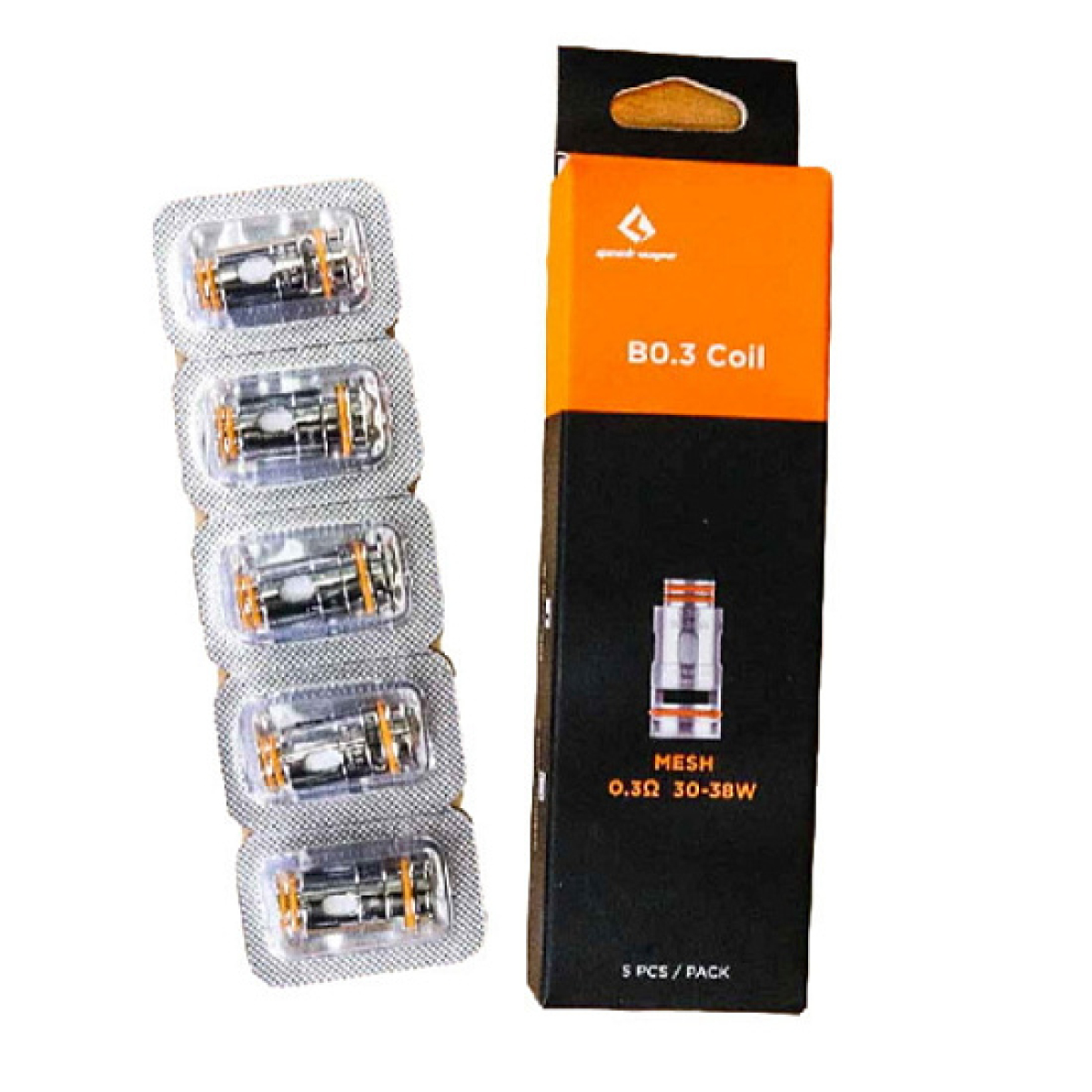 Испаритель Geekvape B0.3 Coil 03 Ohm Для Aegis Boosthero 5 Шт.
