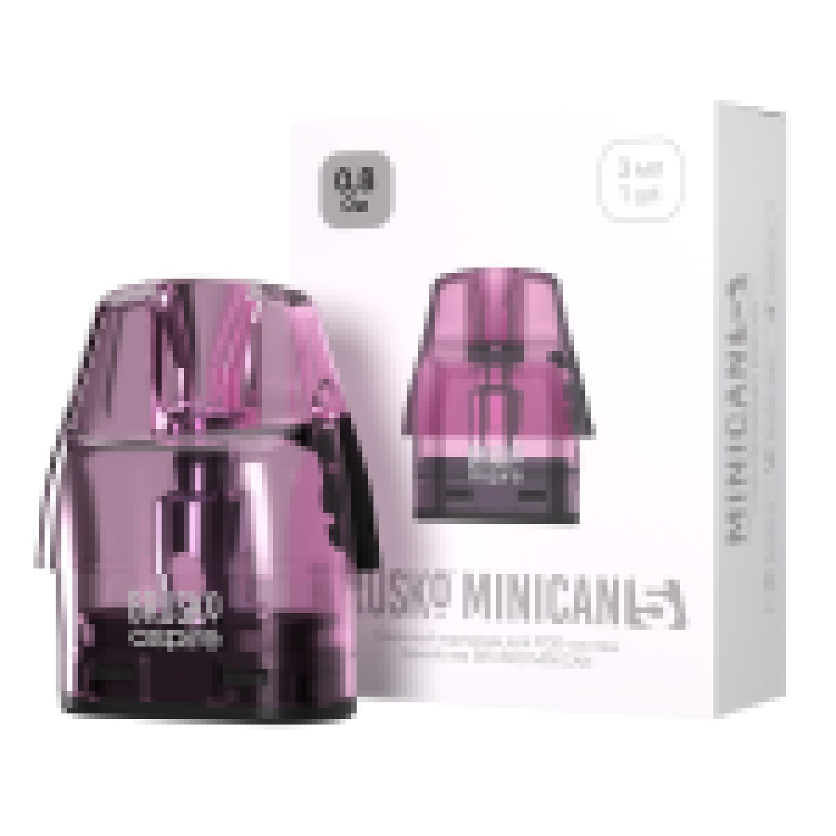 Картридж Brusko Minican 5 3 Мл 08 Ом Розовый Pink Упак. 1 Шт.