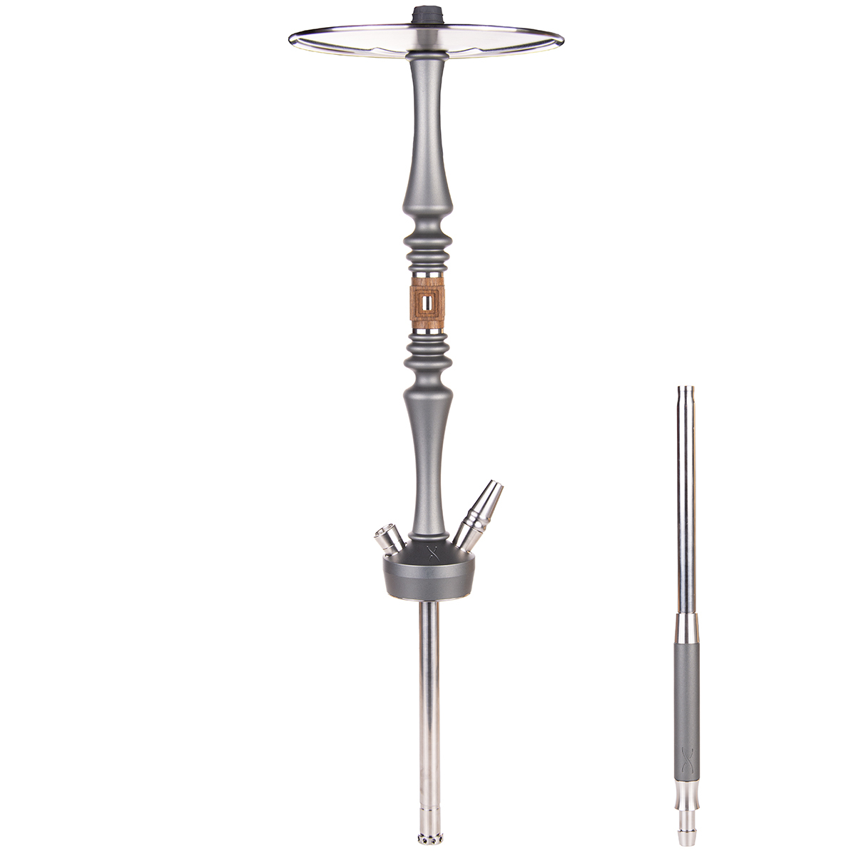 Кальян Hoob Mars Pro Space Grey X Stainless Steel