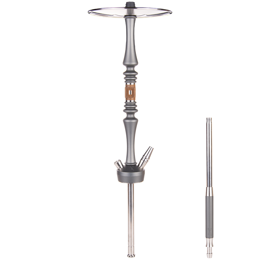 Кальян Hoob Mars Pro Space Grey X Stainless Steel
