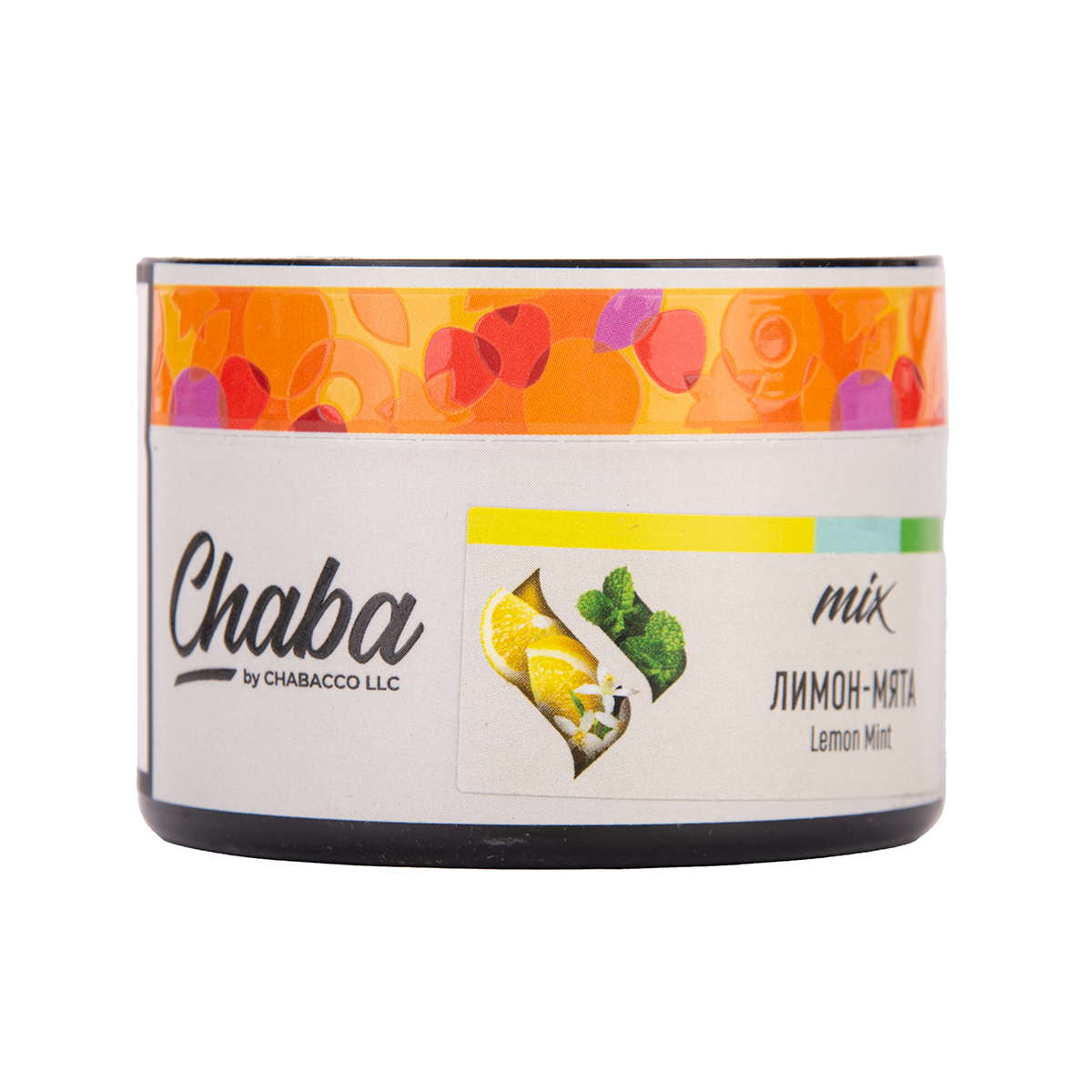 Бестабачная смесь Chaba Mix Lemon Mint Nicotine Free 40 грамм
