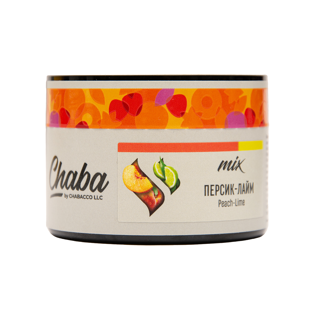 Бестабачная смесь Chaba Mix Peach Lime Nicotine Free 40 грамм