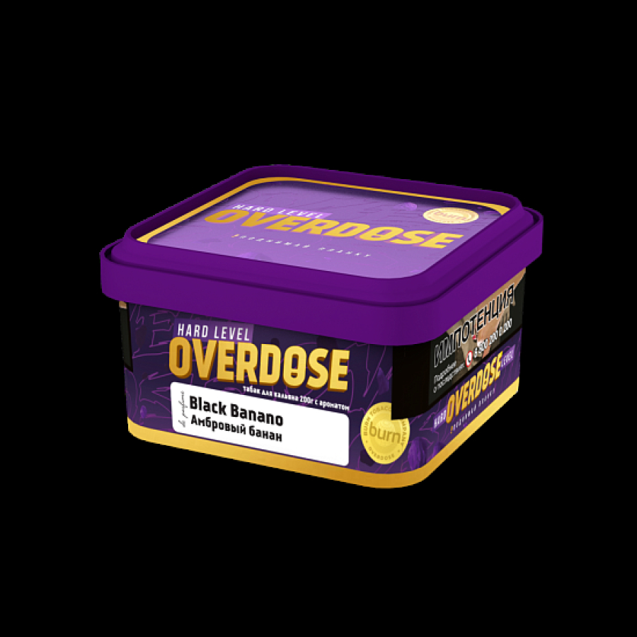 Табак Overdose Black Banano 200 грамм