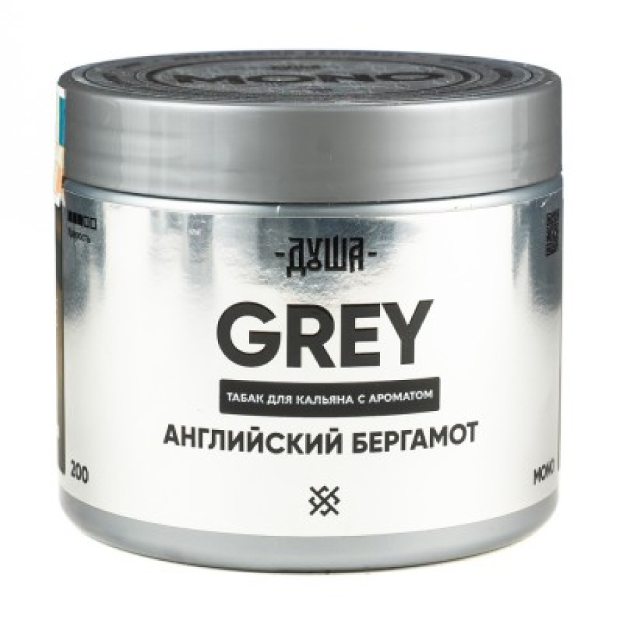 Табак Душа Grey Английский Бергамот 200 грамм