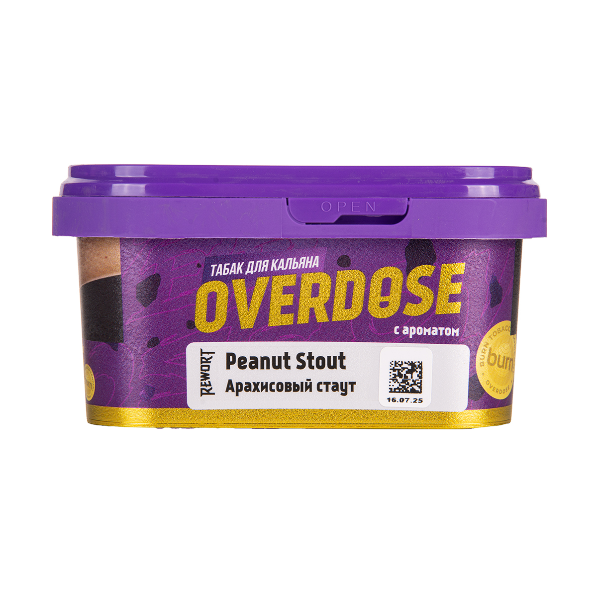 Табак Overdose Peanut Stout 200 грамм