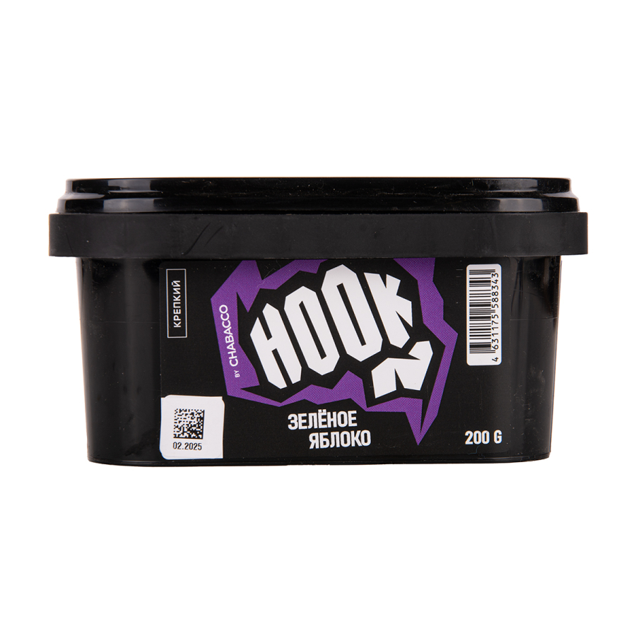 Табак Hook Зелёное Яблоко 200 грамм