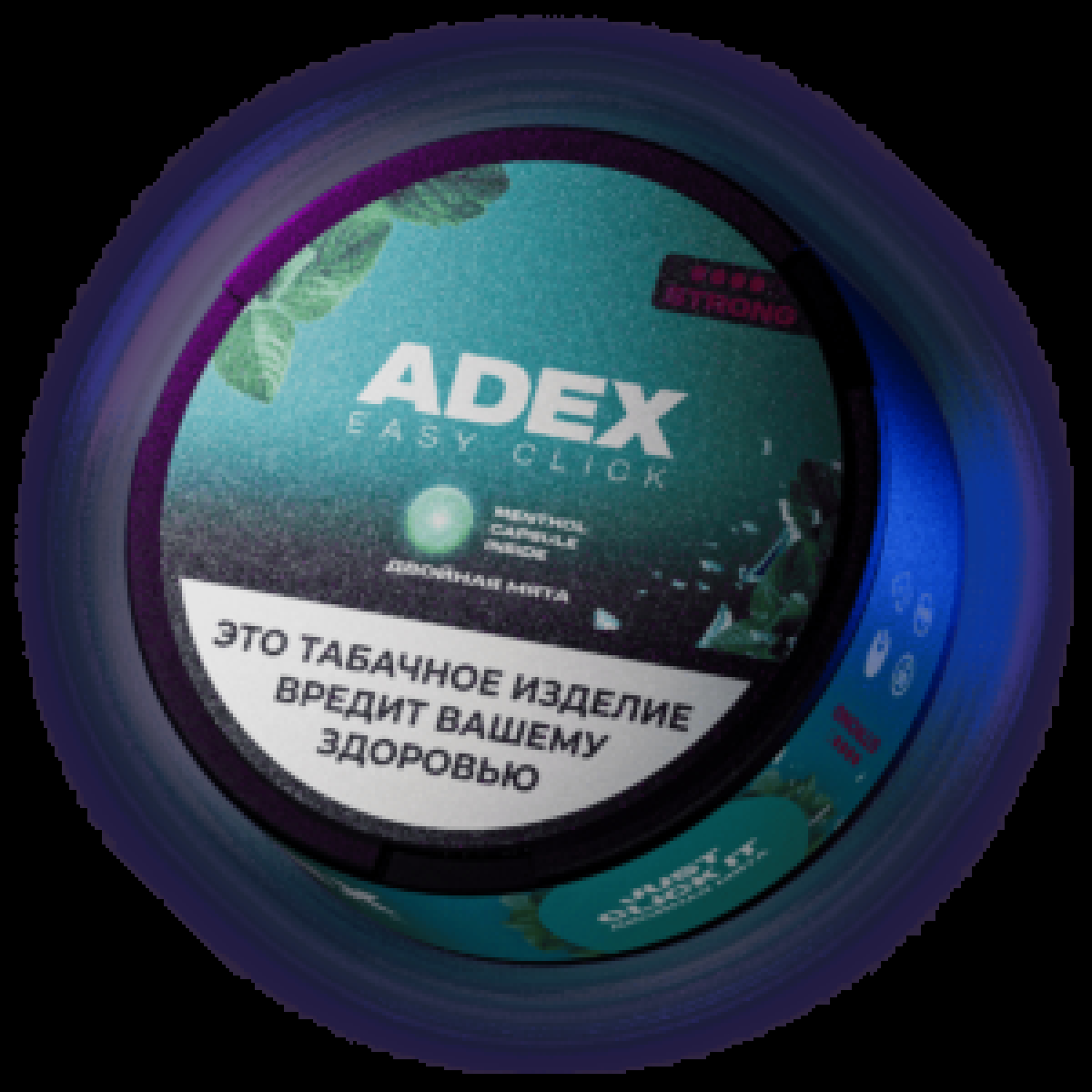 Жевательный табак Adex Click Двойная  Мята Ментол 9 грамм
