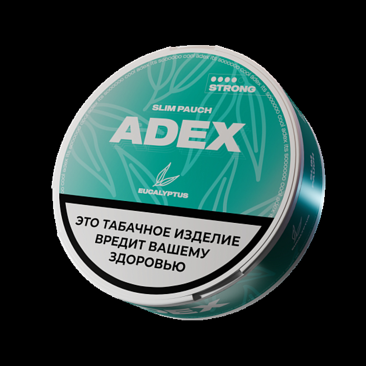 Жевательный табак Adex Strong Slim  Эвкалипт  9 грамм
