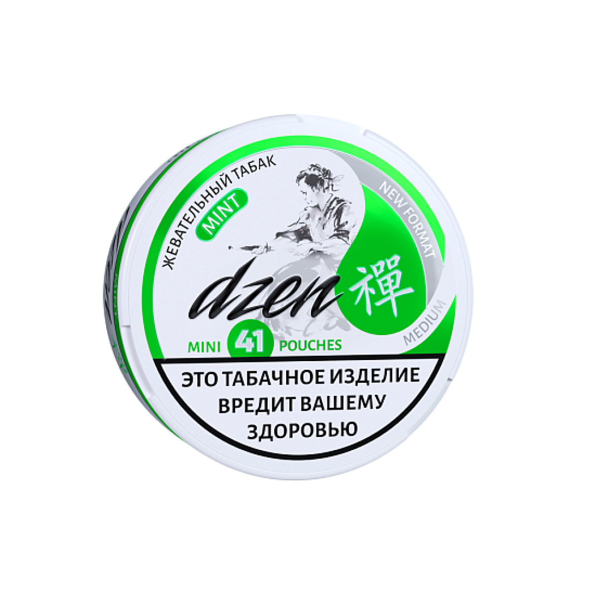 Жевательный табак Dzen Mini Mint  Ice  9 грамм