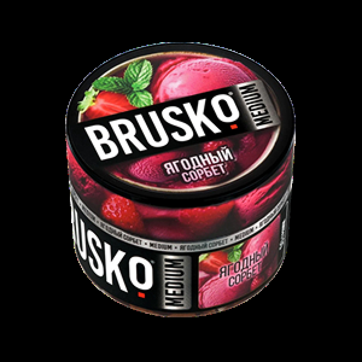 Бестабачная смесь Brusko Ягодный Сорбет 50 грамм