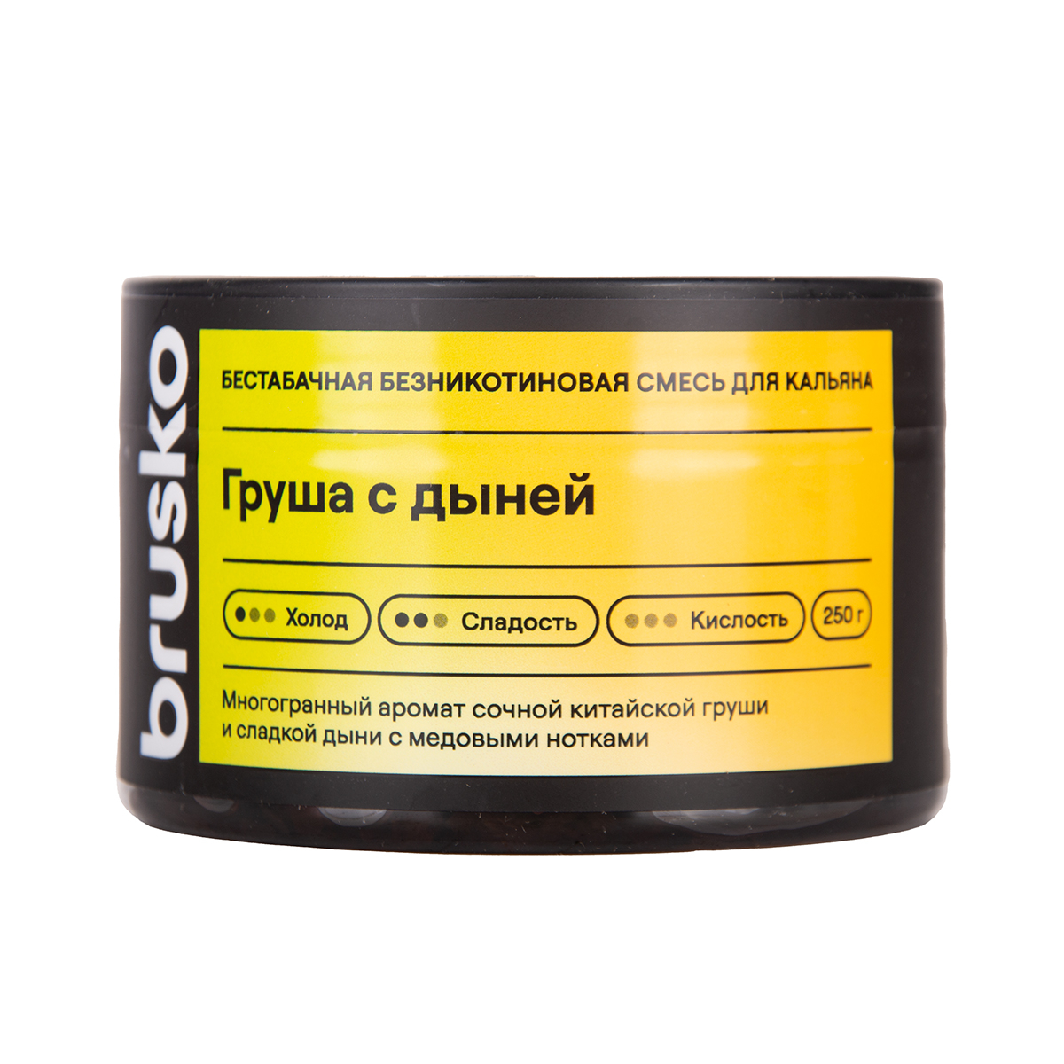 Бестабачная смесь Brusko Груша С   Дыней 250 грамм